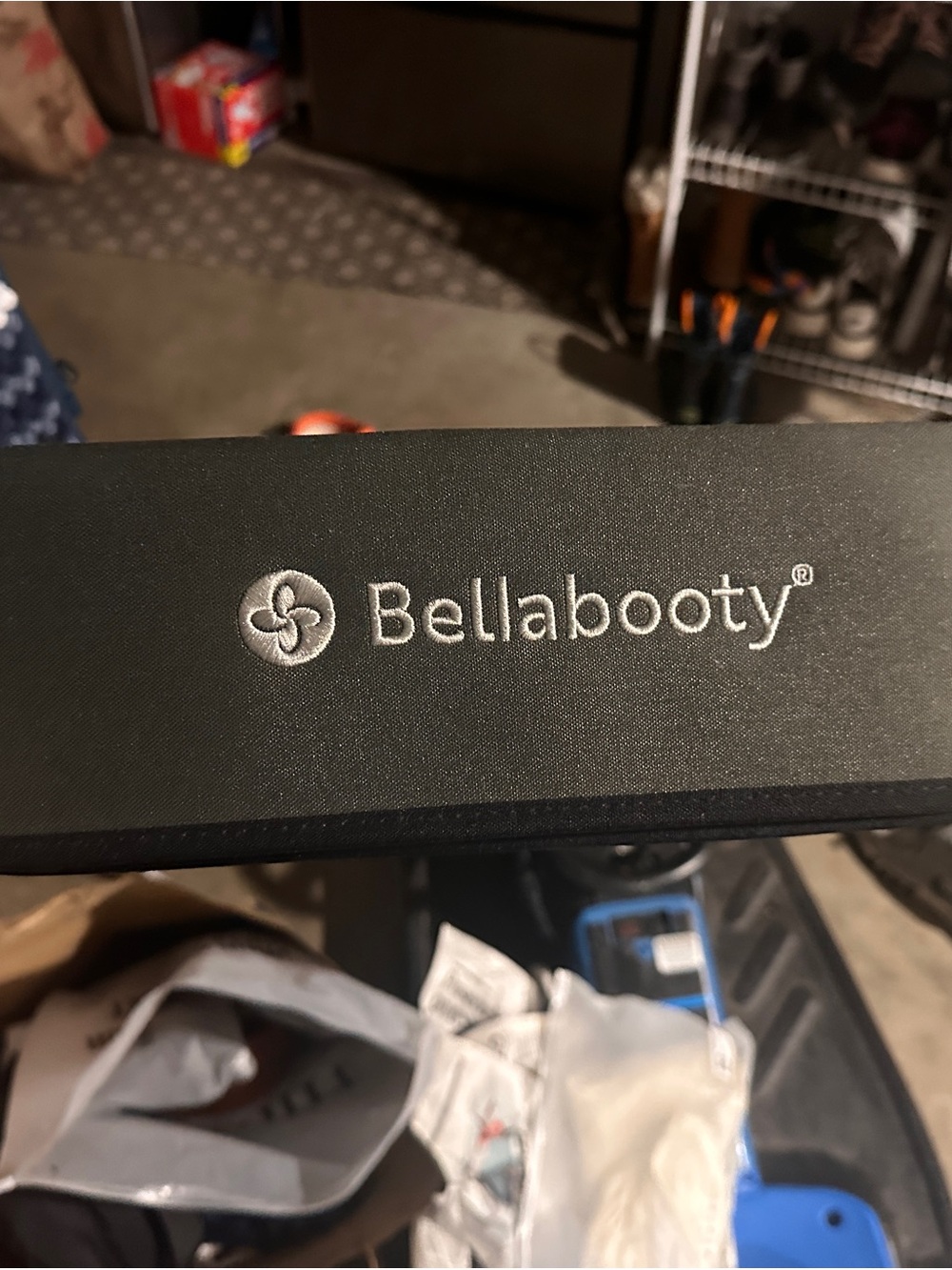 Bellabooty Premium Hip Thrust Belt - Black Adjustable Glute Workout Strap
